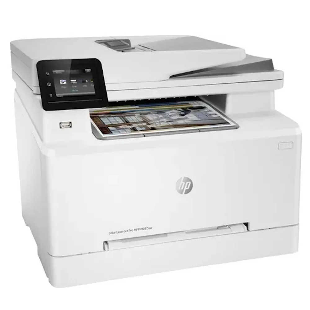 МФУ лазерный HP Color LaserJet Pro M282nw (7KW72A) A4 Net WiFi белый/серый