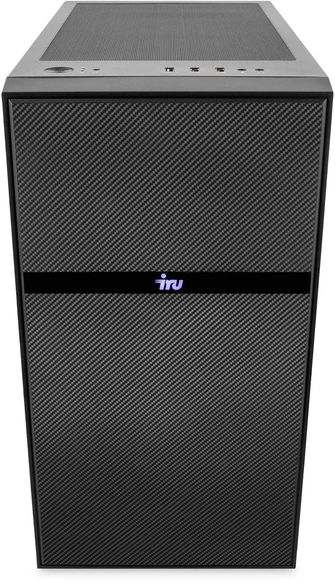 Компьютер iRU Опал 513,  Intel Core i3 10105,  DDR4 8ГБ, 256ГБ(SSD),  Intel UHD Graphics 630,  Free DOS,  черный [2004995]