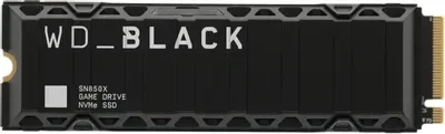 Твердотельный жесткий диск SSD WD Black SN850X, 1.0TB, M.2(22x80mm), NVMe, PCIe 4.0 x4