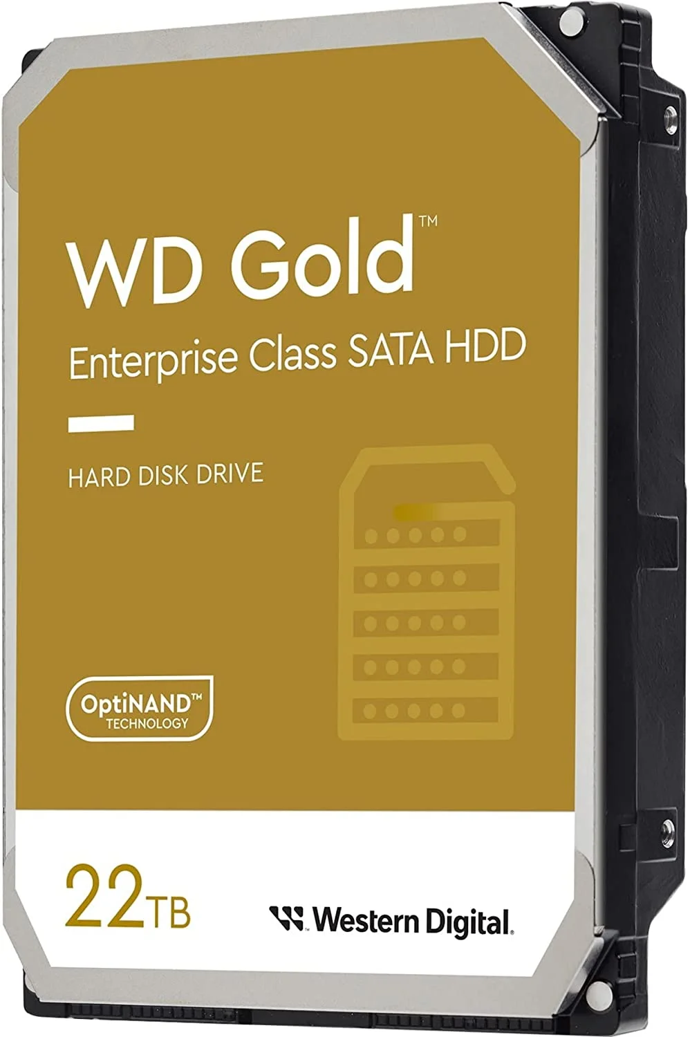 Жесткий диск Western Digital GOLD WD221KRYZ 22TB 3.5 7200 RPM 512MB 512e SATA-III