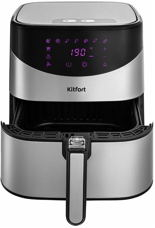 Аэрогриль Kitfort КТ-2231 1700 Вт серебристый