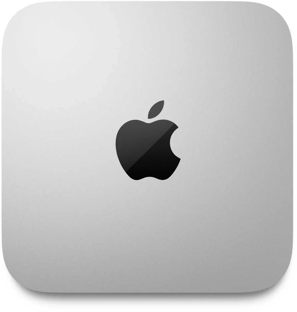Компьютер Apple Mac mini A2686,  Apple M2 8 core,  8ГБ, 512ГБ(SSD),  macOS,  серебристый [mmfk3ch/a]