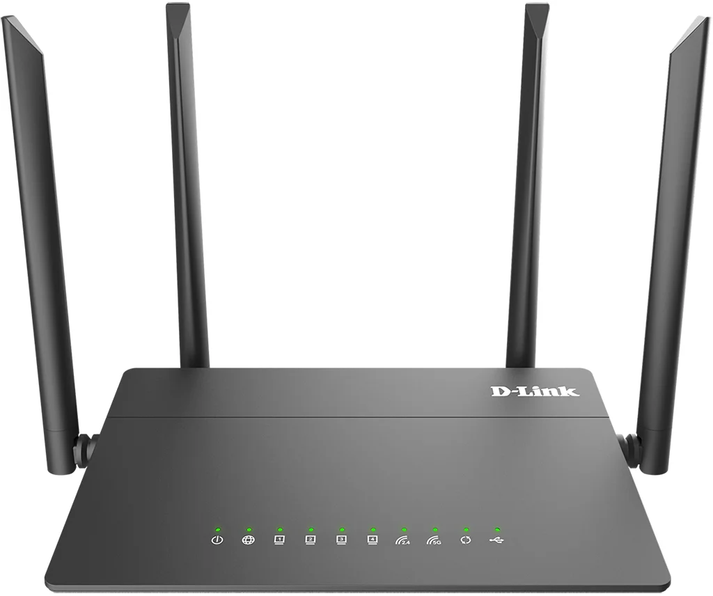 Wi-Fi роутер D-Link DIR-815/RU/R4A,  AC1200,  черный