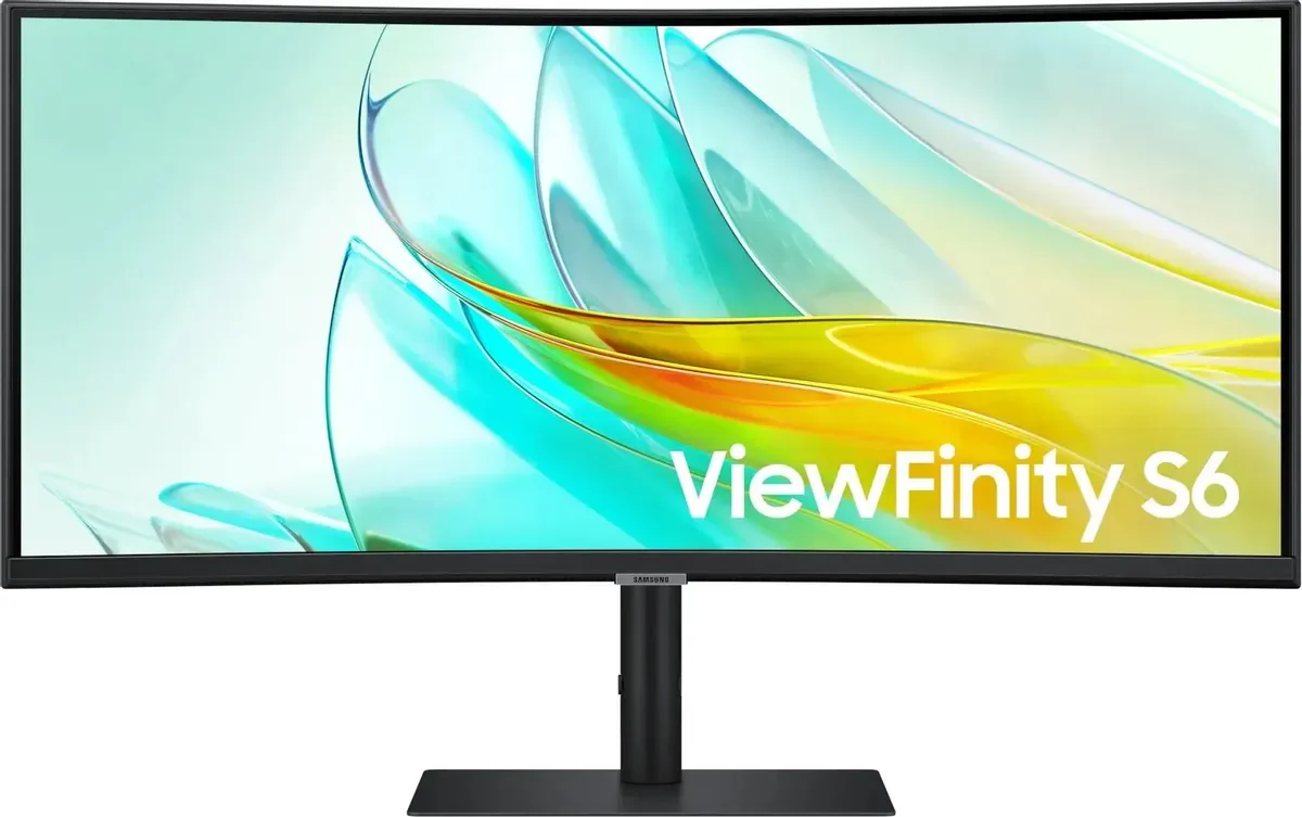 Монитор Samsung 34" ViewFinity S6 S34C650UAIXCI Чёрный LS34C650UAIXCI