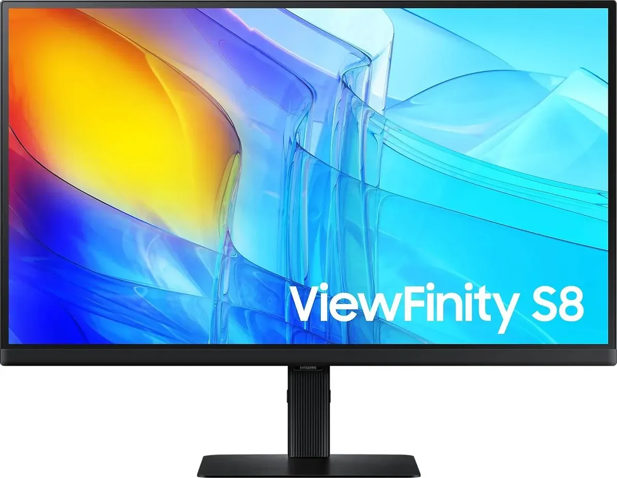 Монитор Samsung 27" ViewFinity S8 S27D800EAIXCI Черный LS27D800EAIXCI