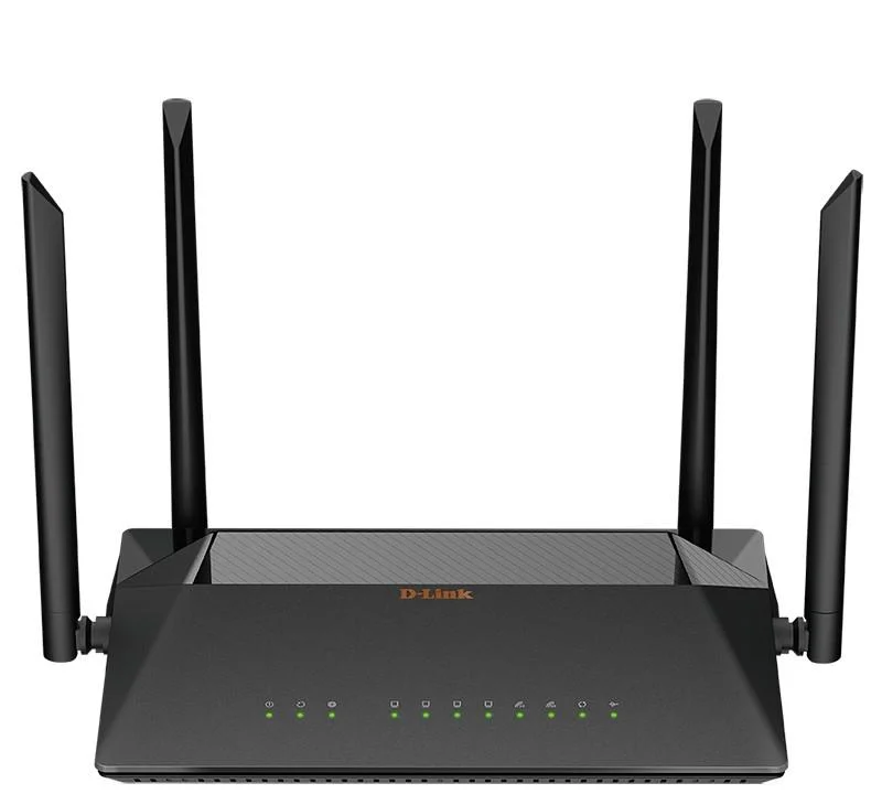 Wi-Fi роутер D-Link DSL-245GR/R1A,  AC1200,  VDSL2/ADSL2+,  черный