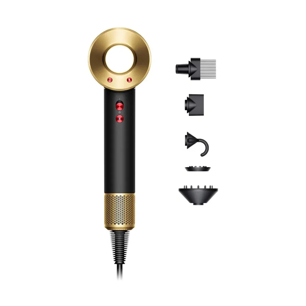 Фен Dyson Supersonic HD07 Black Onyx/Gold (для других стран)