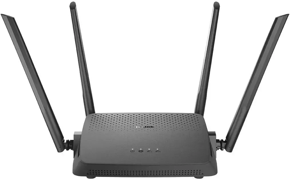 Wi-Fi роутер D-Link DIR-825/RU/R5, AC1200, черный
