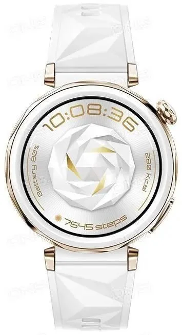 Смарт-часы Huawei Watch GT 5 Pro Jana-B29F, 42.49мм, 1.32", белый/белый 55020DGW